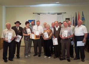 Prejemniki priznanj ob 50-letnici ČD Dramlje